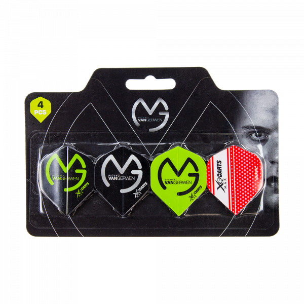 XQ Max Michael Van Gerwen 4 Set Flightpack