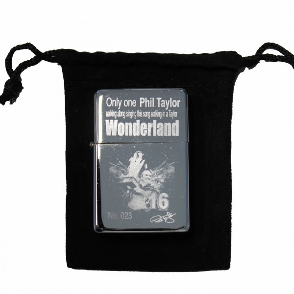 Phil Taylor Sturmfeuerzeug Wonderland Edition 501