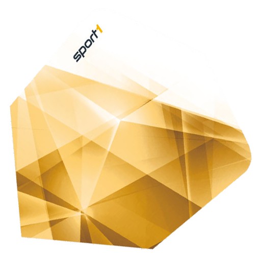 5 Satz Sport1 2016 Golden Win Flights - Gold-Weiß