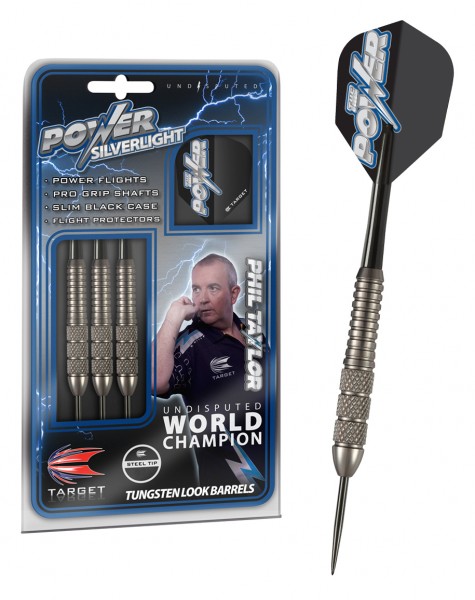 Target Phil Taylor Power Silverlight Steeldarts 22g