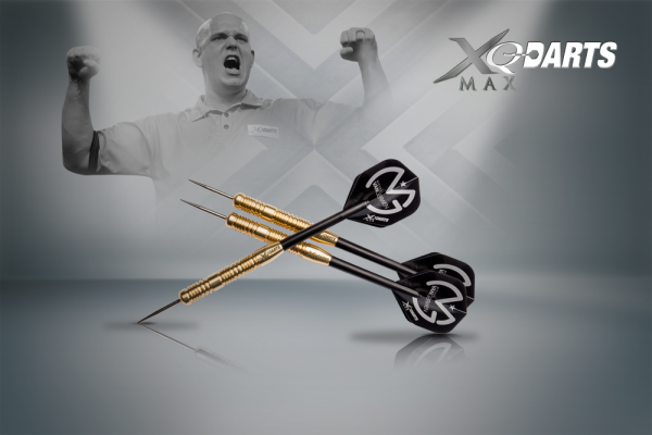 XQ-Max Michael van Gerwen Brass Steeldarts 23g