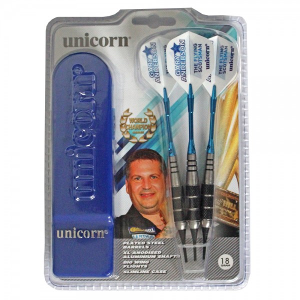 Unicorn Gary Anderson Plated Softdarts - 18g