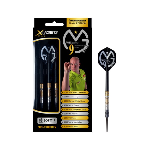 Michael van Gerwen 9 Majors/Career Slam Edition Softdarts