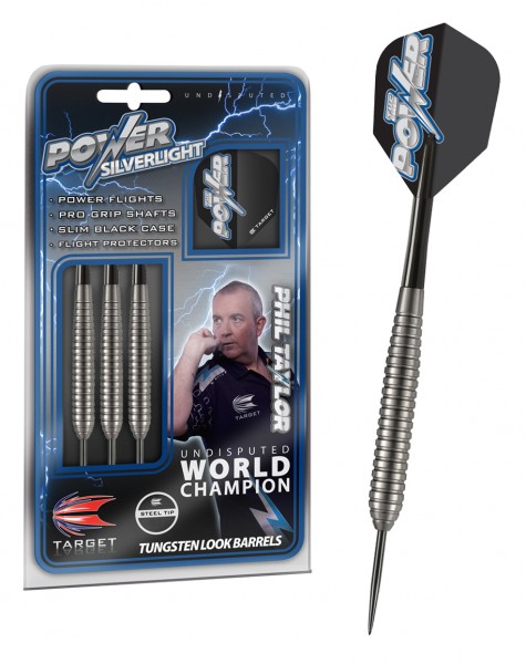 Target Phil Taylor Power Silverlight Steeldarts 24g